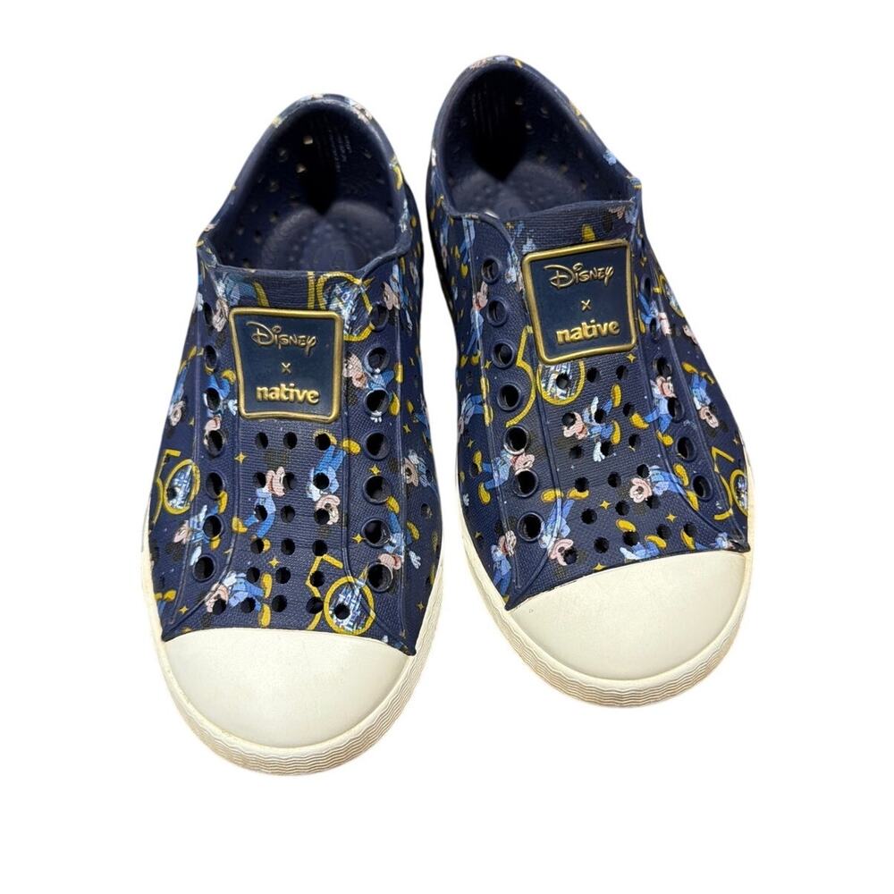 Native x Disney World 50th Anniversary Jefferson Slip-Ons Toddler Size 9